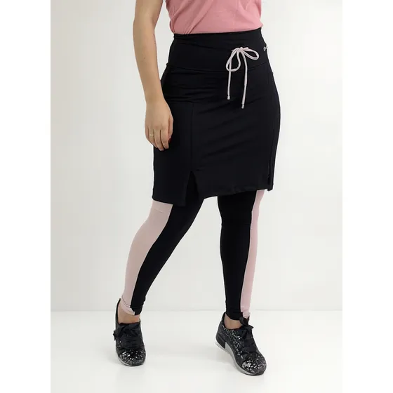 Calças Fitness Com Saia Moda Evangélica Anagrom