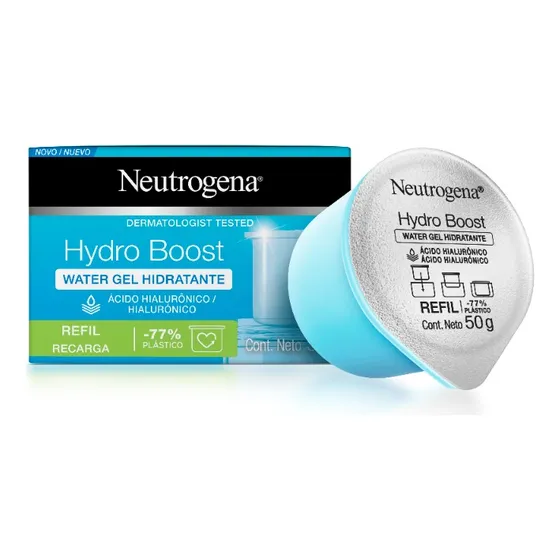 Neutrogena Hydro Boost com ácido hialurônico 50gr Hora de aplicação Dia Tipo de pele normal