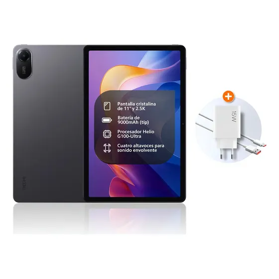 Kit Tablet Xiaomi Redmi Pad 2 4gb + 128gb + Cover