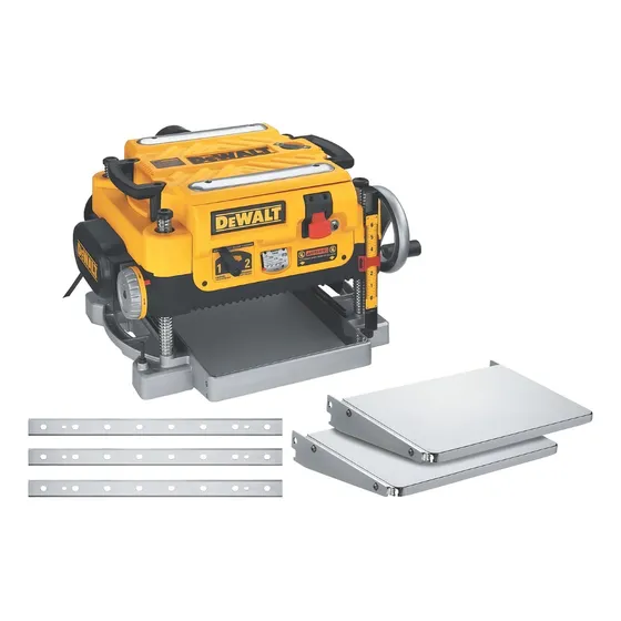 Cepillo Portátil Dewalt 13 Pulgadas 2 Velocidades Color Amarillo