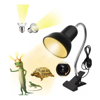 Dimmable Reptile Heat Lamp Uva/uvb Con Dos Bombillas Dimmable Reptile Heat Lamp Uva/uvb Con Dos Bombillas