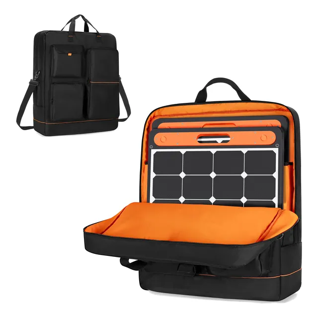 Bolsa Almacenamiento Panel Solar Forro Brillante Funda Viaje
