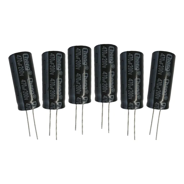 470mf 200v Capacitor Maquina Soldar 6 Piezas