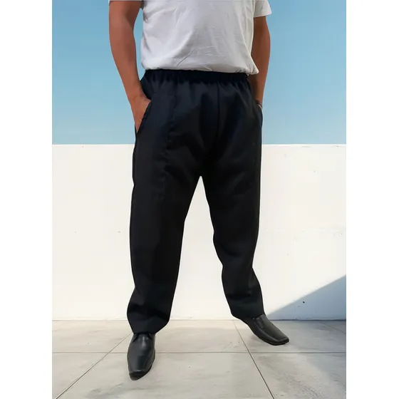 Calça Preta De Uniforme, Cozinheiro, Segurança, Garçom