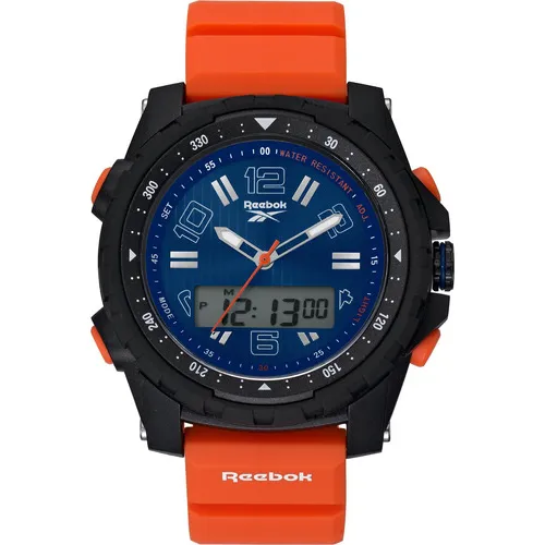 Reloj Reebok Caballero Silicón Naranja Rv-rog-g4-pbpo-nw