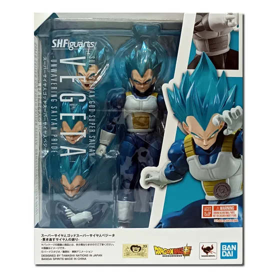 Vegeta Super Saiyan Blue Unwavering Pride S.h. Figuarts Jp