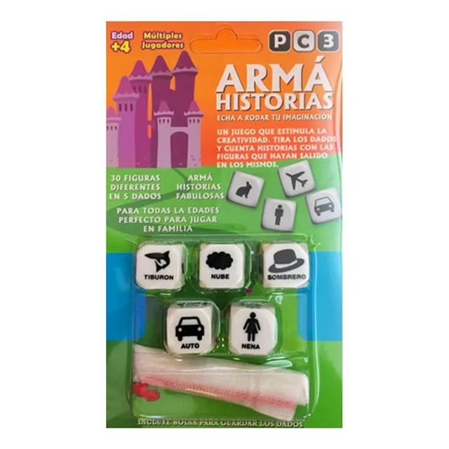 Juegos De Dados Creativos Juegos Mesa Didactico