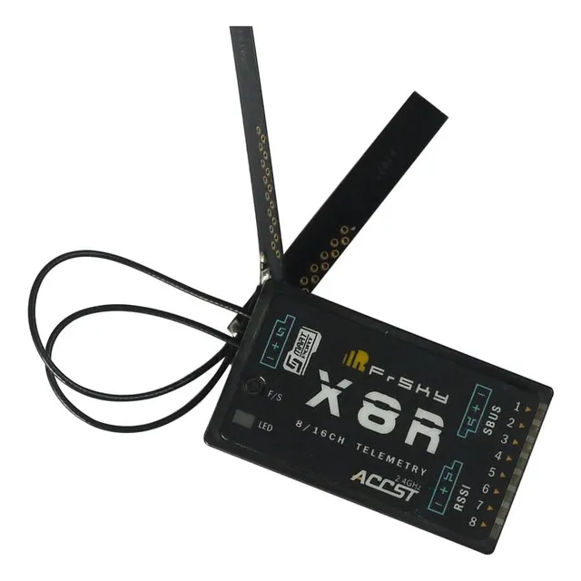 Frsky Taranis Receptor X8r 8 Canales 2.4ghz Accst&rssi&sbus