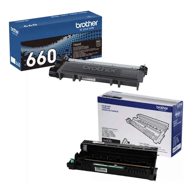 Kit Toner Tn660 Y Tambor Dr630 Originales Brother