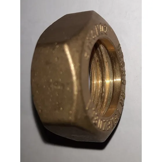 Tuerca Bronce 3/4 Para Medidores De Agua
