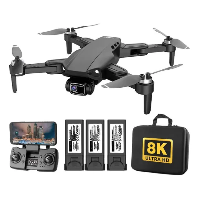 Mini Drone Con Cámara L900 Gps Fpv Profesional Control 4k Hd