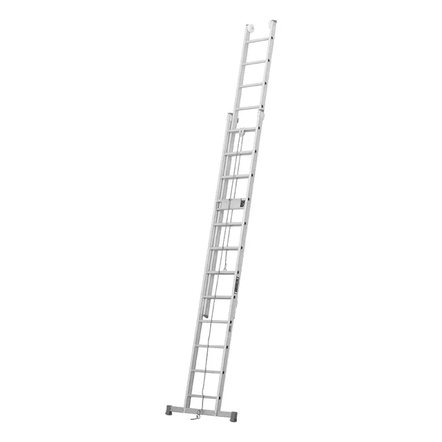 Escalera Telescopica Extendible 2x12  7.40mt De Altura