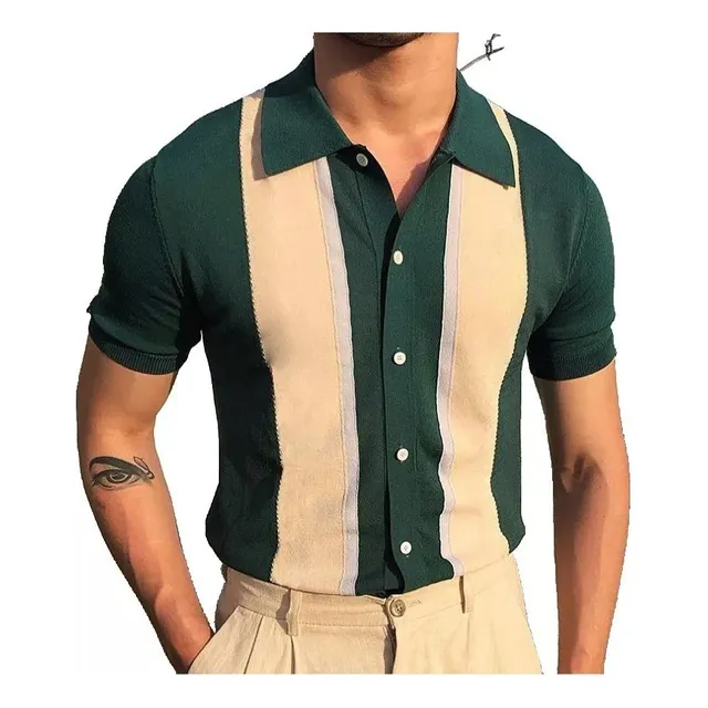 Camiseta De Bolos Charlie Harper Shirt 50s Rockabilly [u]