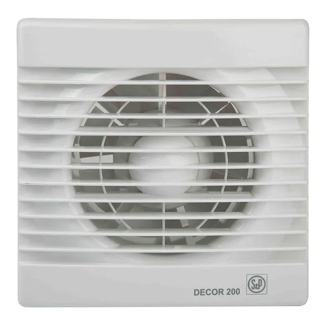 Extractor De Aire Baño Soler & Palau Decor 200 Cr
