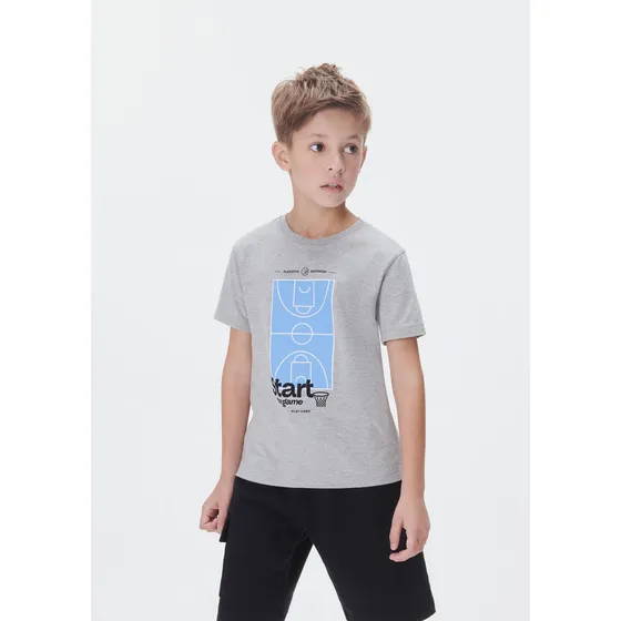 Camiseta Infantil Con Estampa - 5cfy