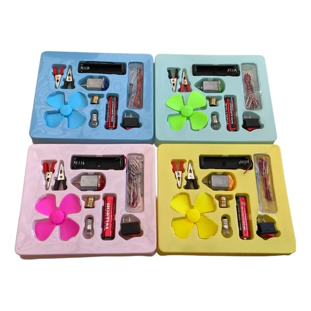 Kit Electronico Escolar Iluminacion + Pilas