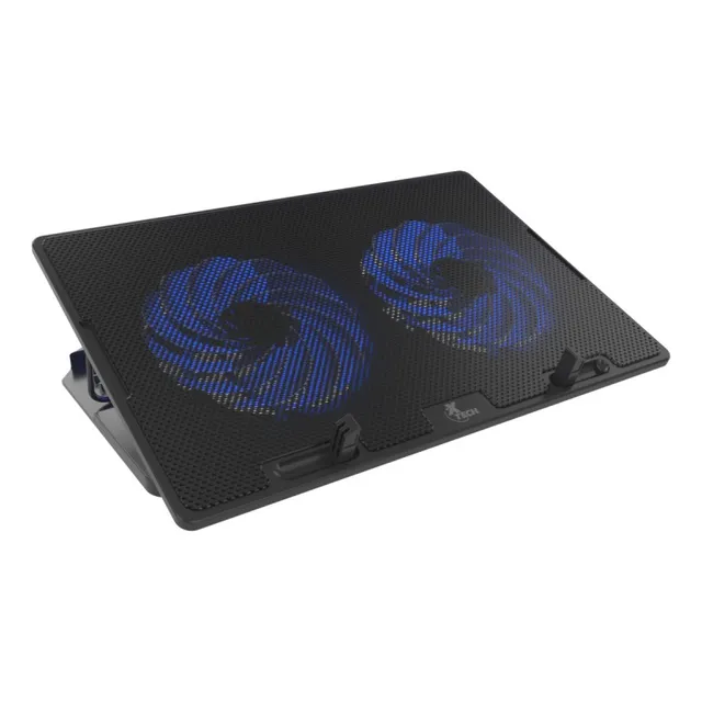 Xtech Usb Powered Laptop Cooling Pad 15.6in Blue Led Xta-155