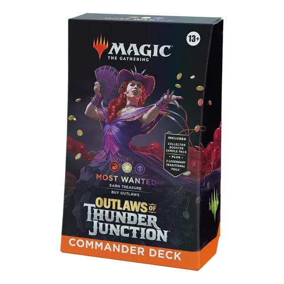 Mtg Thunder Commander - Most Wanted (ingles)