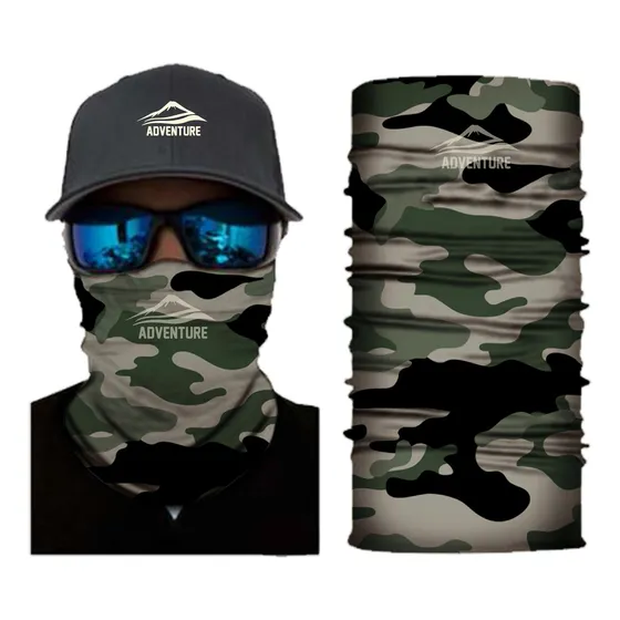 Pañuelo Buff Camuflaje Bandana Deportiva Tubular