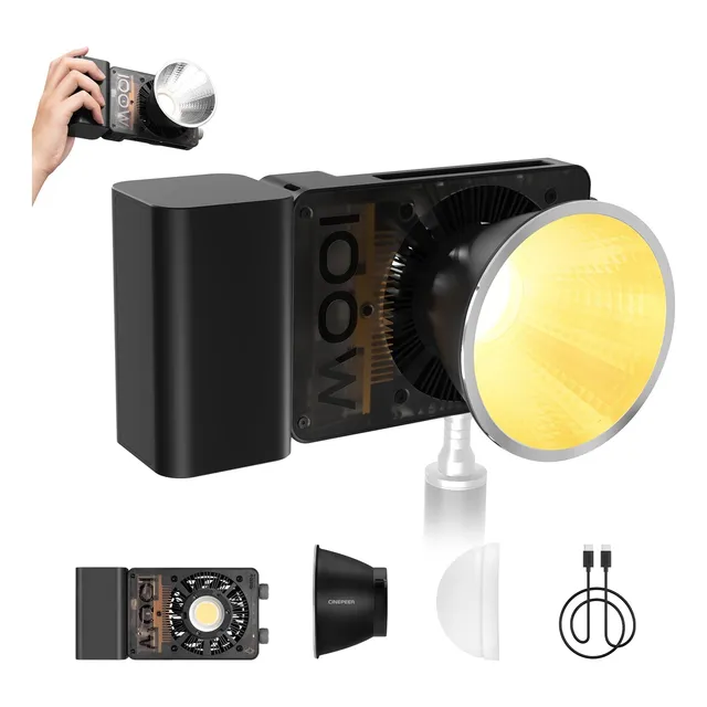 Zhiyun Cinepeer Cx100 Combo Pro Luz Led Bicolor 100w