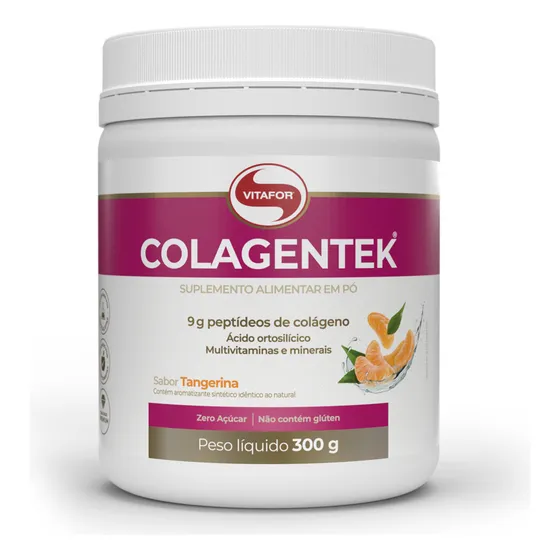 Peptidios De Colageno Hidrolizado Colagentek (300g) Vitafor