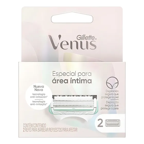 Recarga para Maquina de Depilar Venus Intima 2 Unidades