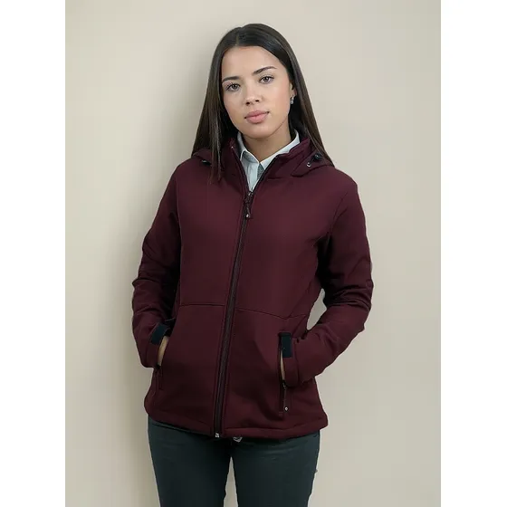 Campera De Neopreno Dama Bordo - Textilshop