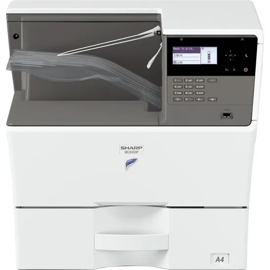 Impresora Sharp Laser Monocromatico Mx-b350p Blanco Y Negro
