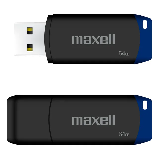 Pendrive Maxell USBPD 64GB 2.0 Azul