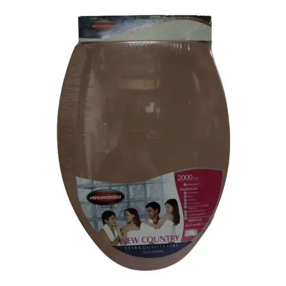Asiento New Country Rose (rosado) Para Sanitario Venceramica