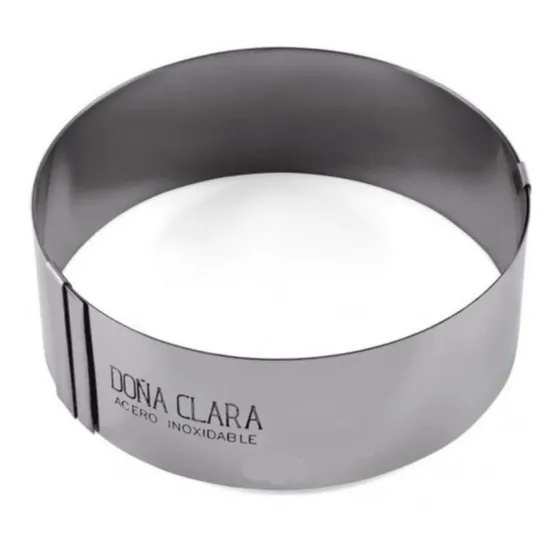 Molde Aro Cintura Redondo Regulable Extensible De 18 A 30 Cm