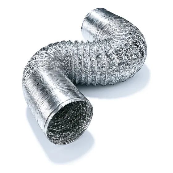 Duto Aluminizado Flexível 500mm 20 Pol Exaustor - 2,5 Mts