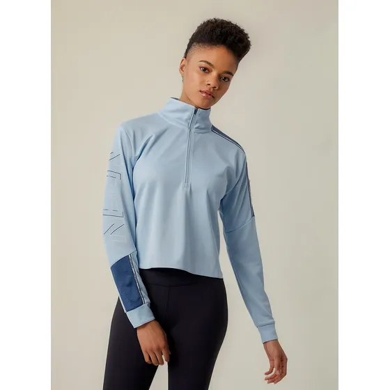 Buzo Medio Cierre New Balance Accelerate Pacer Mujer Running