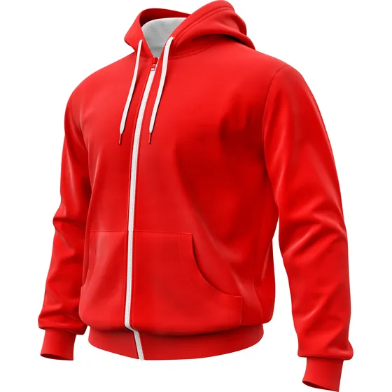 Hoodie Buso Buzo Hombre Cremallera Algodon Perchado 280 Grs