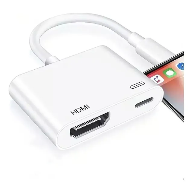 Adaptador Hdmi Otg A Av Digital Para iPhone / iPad