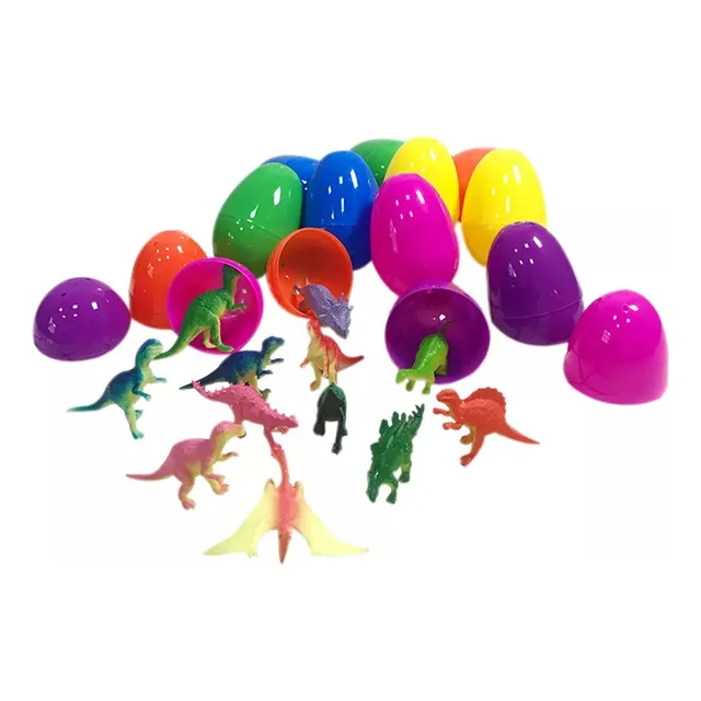 Wl Huevos De Dinosaurio De Pascua Huevos Abiertos 12pcs 2025