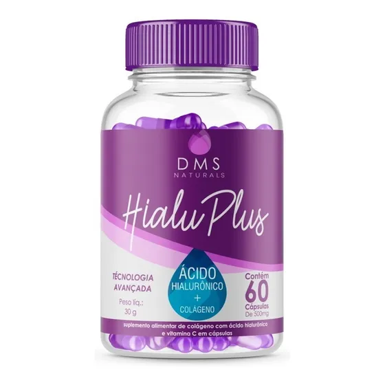 Hialuplus Colágeno Verisol + Ácido Hialurônico 1 Pote