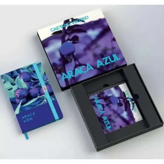 Fan Box Cd - Caetano Veloso - Araçá Azul Cd+caderneta+caixa 