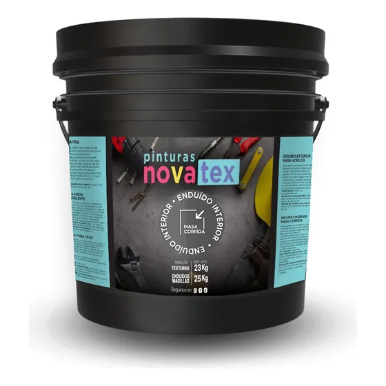 Enduido Interior Novatex En Balde 25 Kg