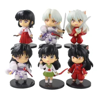 Figura Inuyasha Sesshomaru Colección Por 6 Figuras Figura Inuyasha Sesshomaru Colección Por 6 Figuras