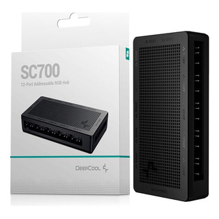 Controlador Deepcool Hub De 12 Portas 5v Sc700 Preto Sysfan Controlador Deepcool Hub De 12 Portas 5v Sc700 Preto Sysfan