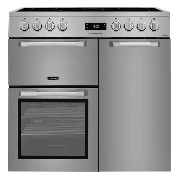 Electric Ceramic Range Cooker - Stainless Steel
