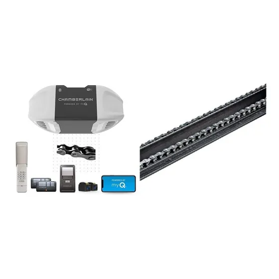 Chamberlain Ct Smart Myq Transmision Cadena Larga Puerta