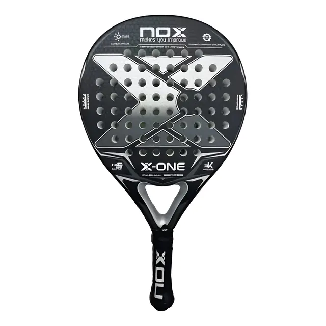 Pala Padel Nox X-one Negra 3d Carbono 365gr 2024 X2