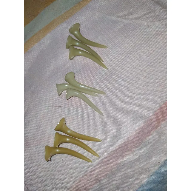 Espuelas Plasticas Desechables El Combate 22mm Y 24mm 