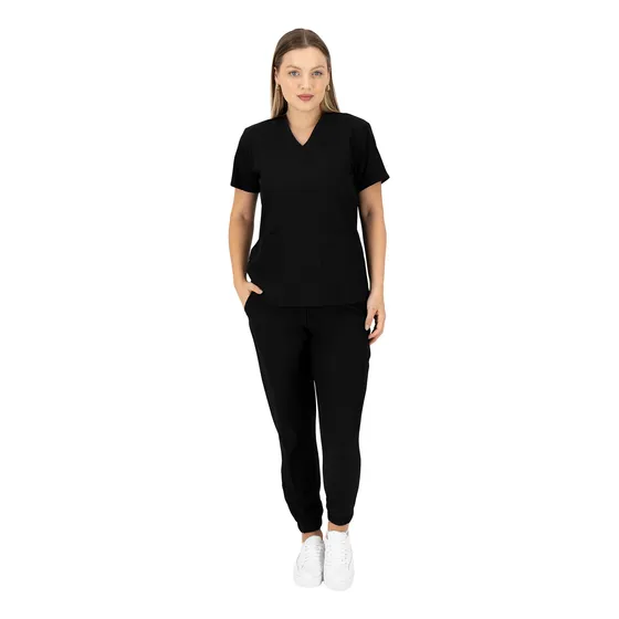 Pijama Quirurgica Mujer Anti Fluidos Conjunto Medico Bolsas