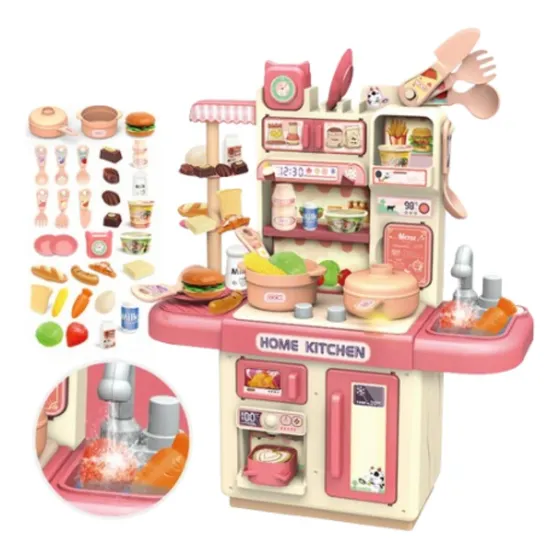 Juguete Juego De Cocina Para Ninos 53 Piezas 889-255