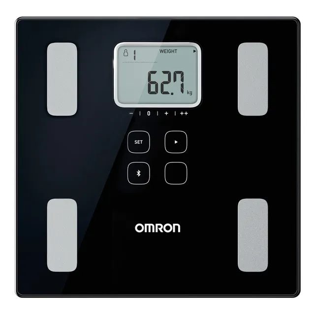 Pesa Con Medidor De Composición Corporal Omron HBF-222T