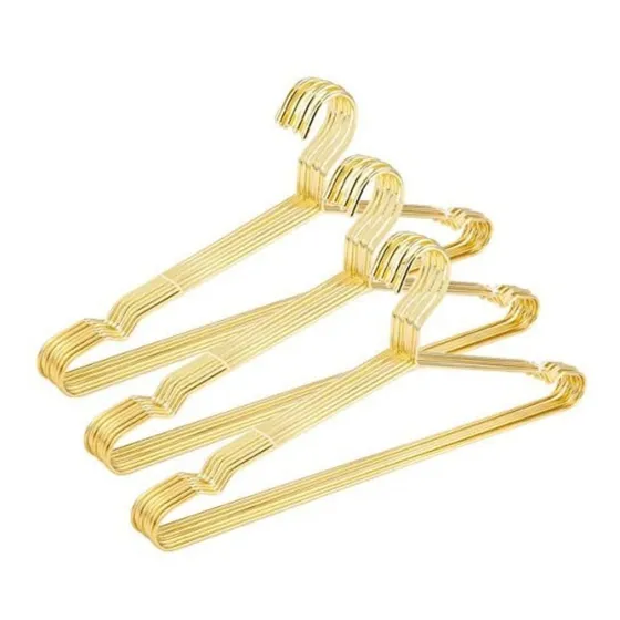 Ganchos De Metal Color Dorado De Boutique 