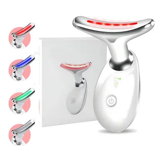 Massageador Facial Rejuvenescedor Led Lift Anti Rugas Usb 127/220v